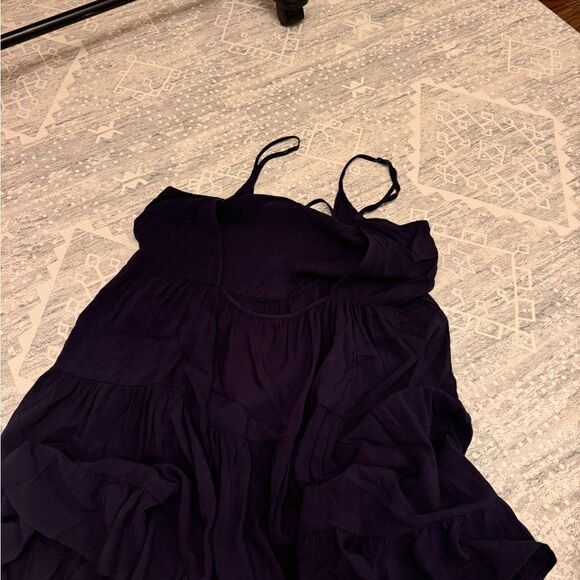 blue forever 21 mini dress open back - Picture 3 of 3